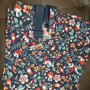 Duluth Women's Heirloom Gardening Bib Overalls Gnome Design